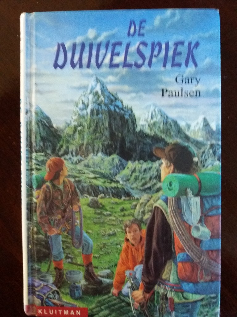 "De Duivelspiek", geschreven door : Cary Paulsen., Fictie algemeen, Zo goed als nieuw, Cary Paulsen., Ophalen of Verzenden