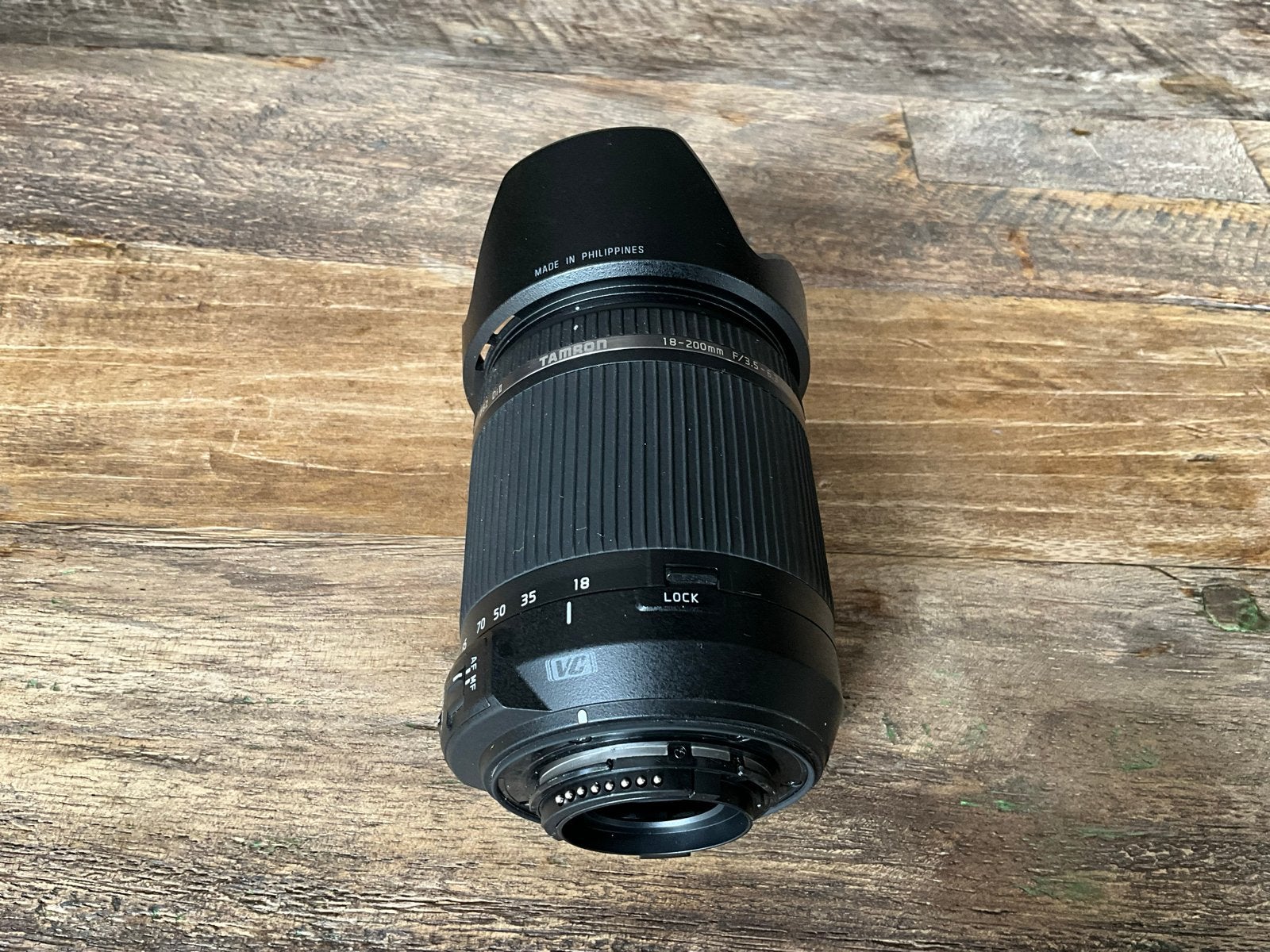 Tamron 18-200mm F/3.5-6.3 Di II VC voor Nikon, Audio, Tv en Foto, Fotografie | Lenzen en Objectieven, Ophalen, Autofocus, Telelens