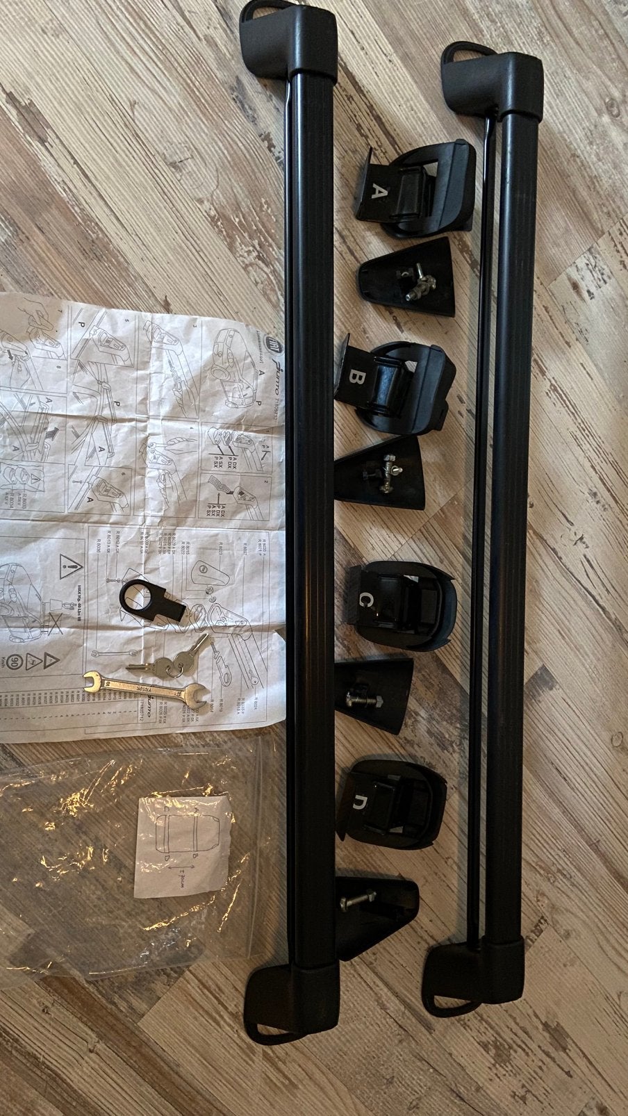 Dakdragerset tbv Fiat Punto 2015, Auto diversen, Ophalen, Gebruikt