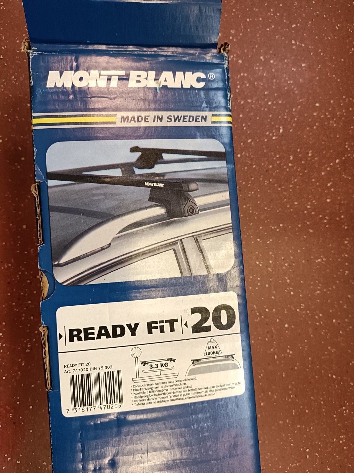 Mont Blanc dakdrager, Ophalen, Nieuw