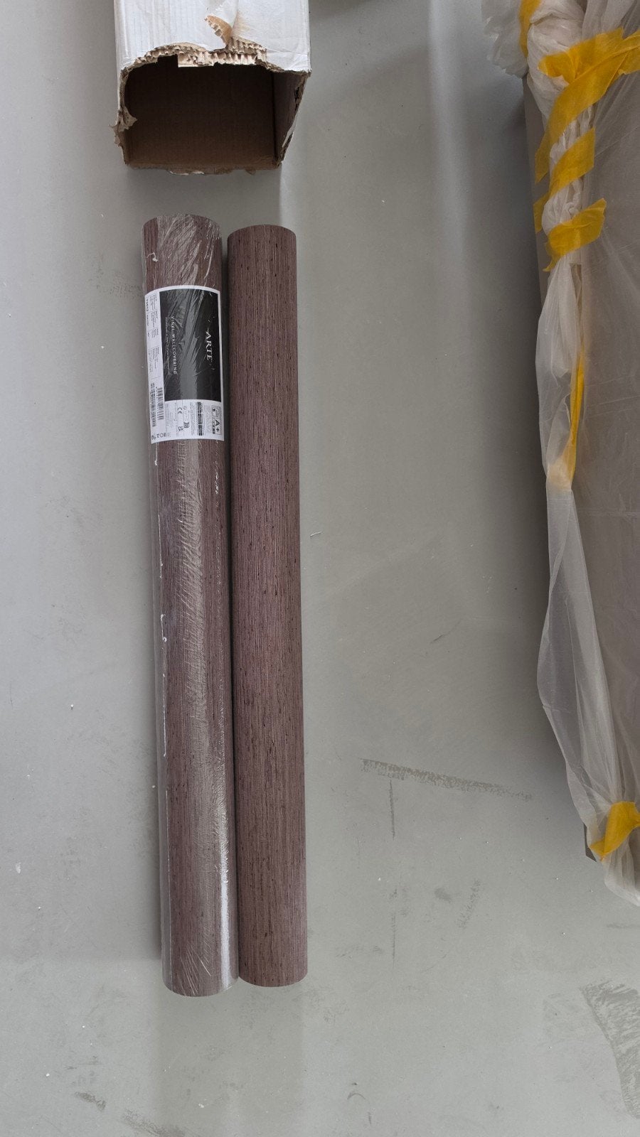 Arte Pampas Motas Cocoa - Vinyl Behang, Ophalen, Arte, Structuur, Vinylbehang