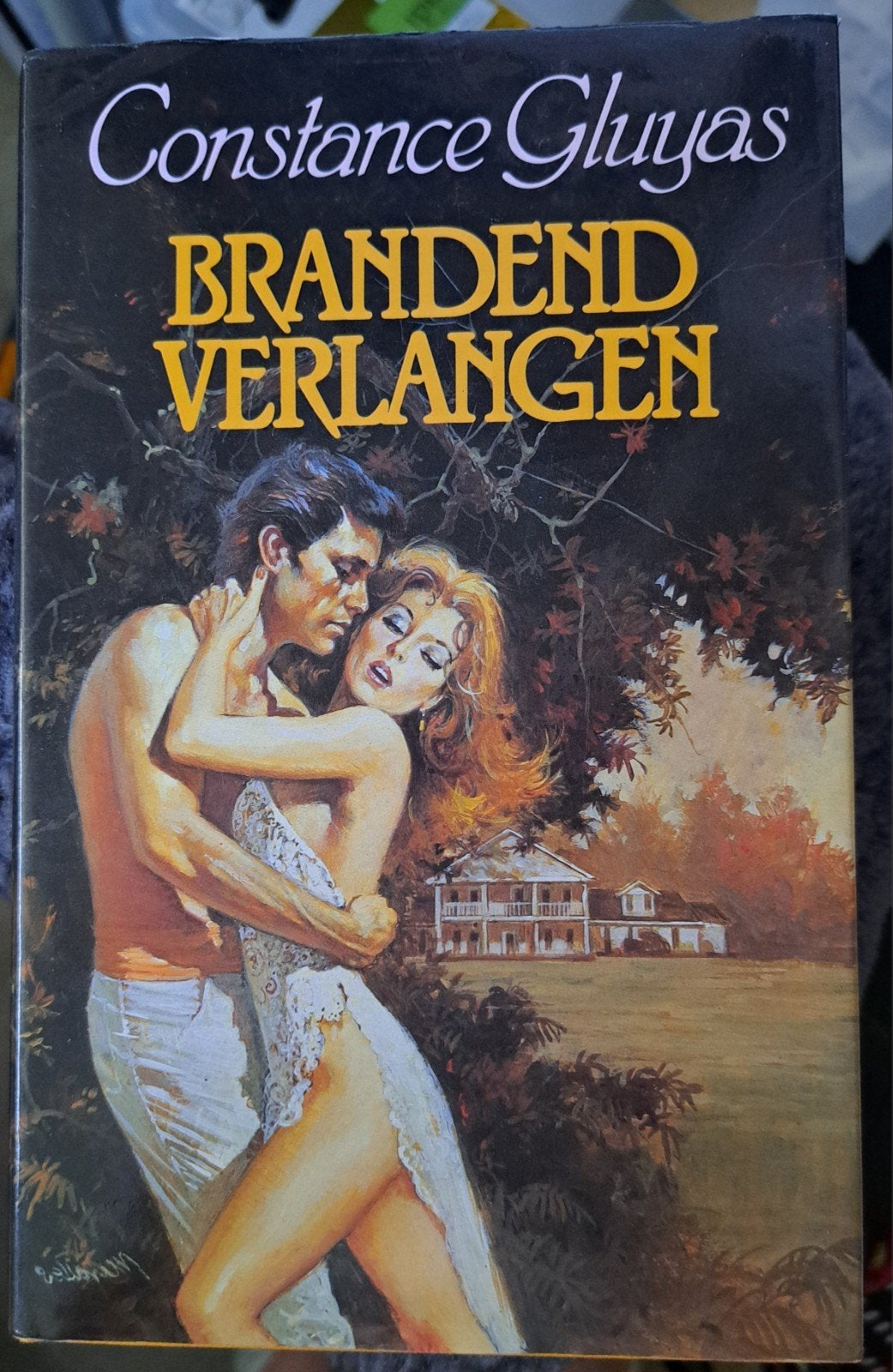 Brandend verlangen roman, Ophalen, Zo goed als nieuw