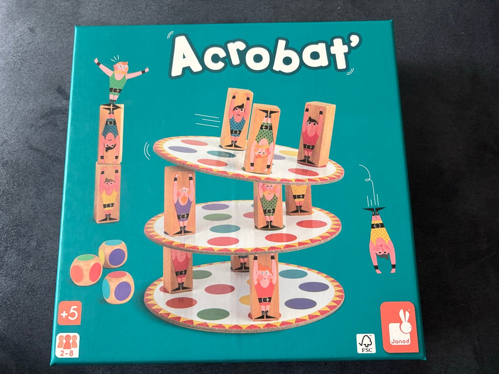 Janod Acrobat Balansspel - NIEUW, Ophalen, Nieuw, Jongen of Meisje