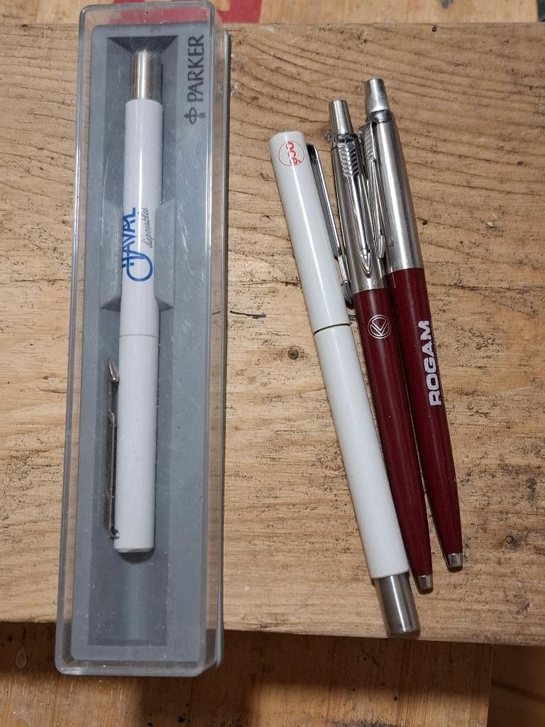 Parker pen, Verzamelen, Pennenverzamelingen, Ophalen of Verzenden, Parker, Balpen, Met reclame