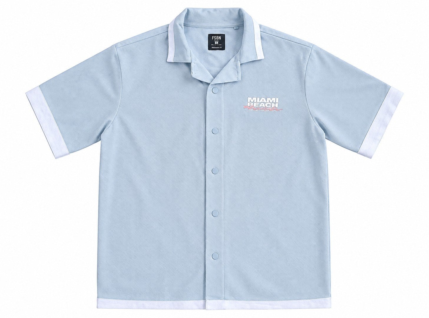 FSBN New Yorker Oversized Fit overhemd - Maat M, Kleding | Heren, Ophalen of Verzenden, Zo goed als nieuw, Blauw, New Yorker