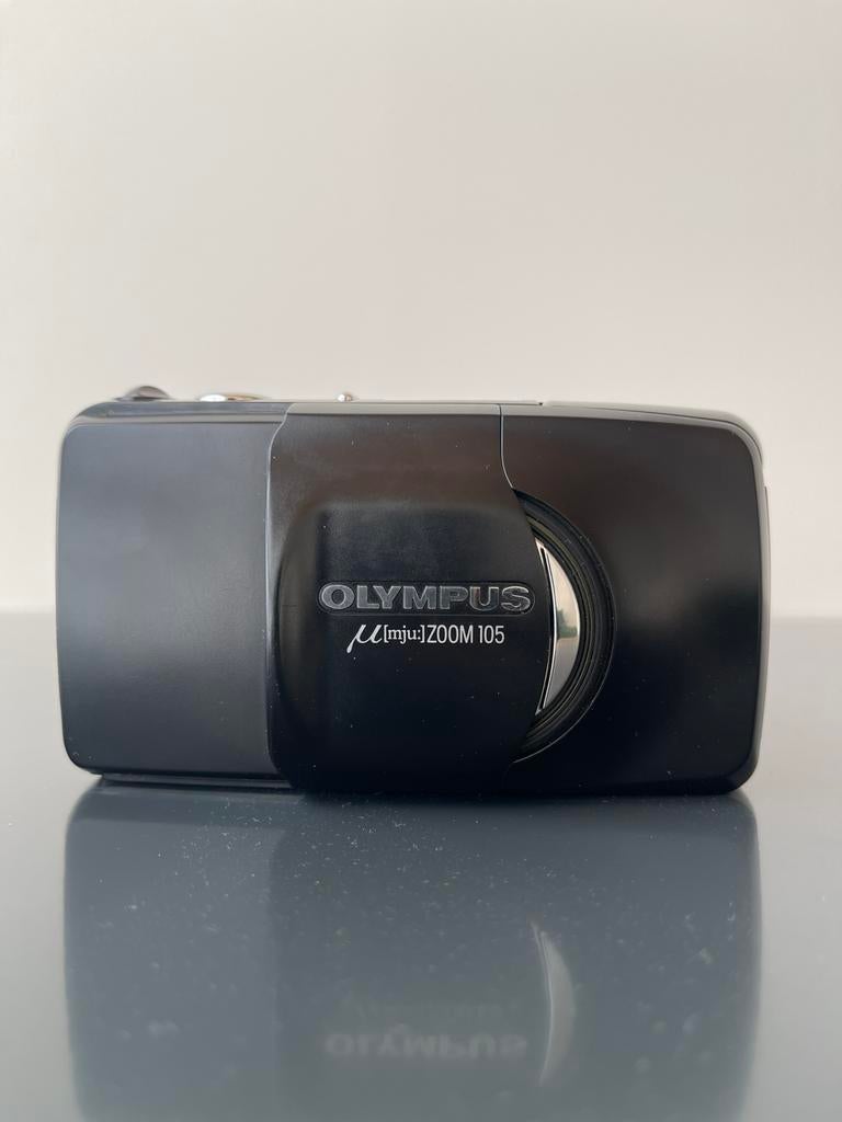 Olympus mju, Audio, Tv en Foto, Fotocamera's Analoog, Ophalen of Verzenden, Zo goed als nieuw, Compact, Olympus