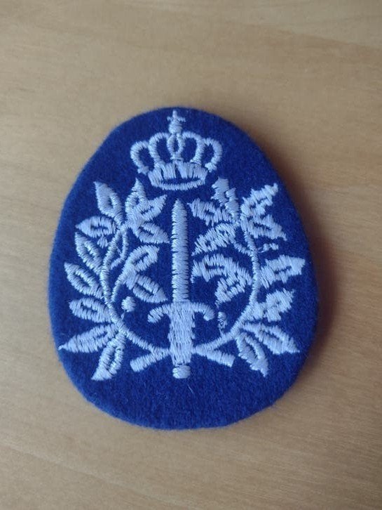 Belgische Politie Pet Embleem, Ophalen of Verzenden, Overige soorten, Overige gebieden, Embleem of Badge