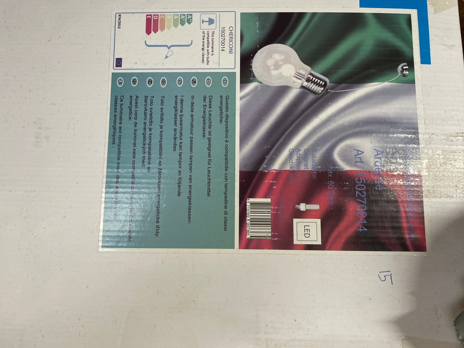 2 x Xxxl lampen, Ophalen