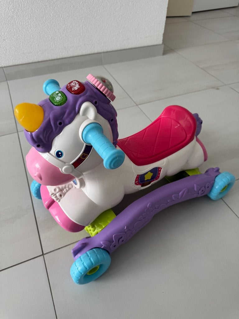 VTech Hobbel & Speel eenhoorn, Kinderen en Baby's, Ophalen, Gebruikt, 6 maanden tot 2 jaar