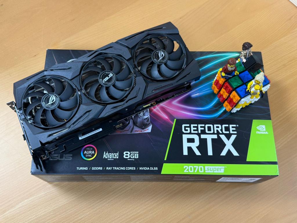 ASUS ROG Strix RTX 2070 Super 8GB Gaming Advanced Videokaart, Computers en Software, PCI-Express 4, Ophalen of Verzenden, HDMI