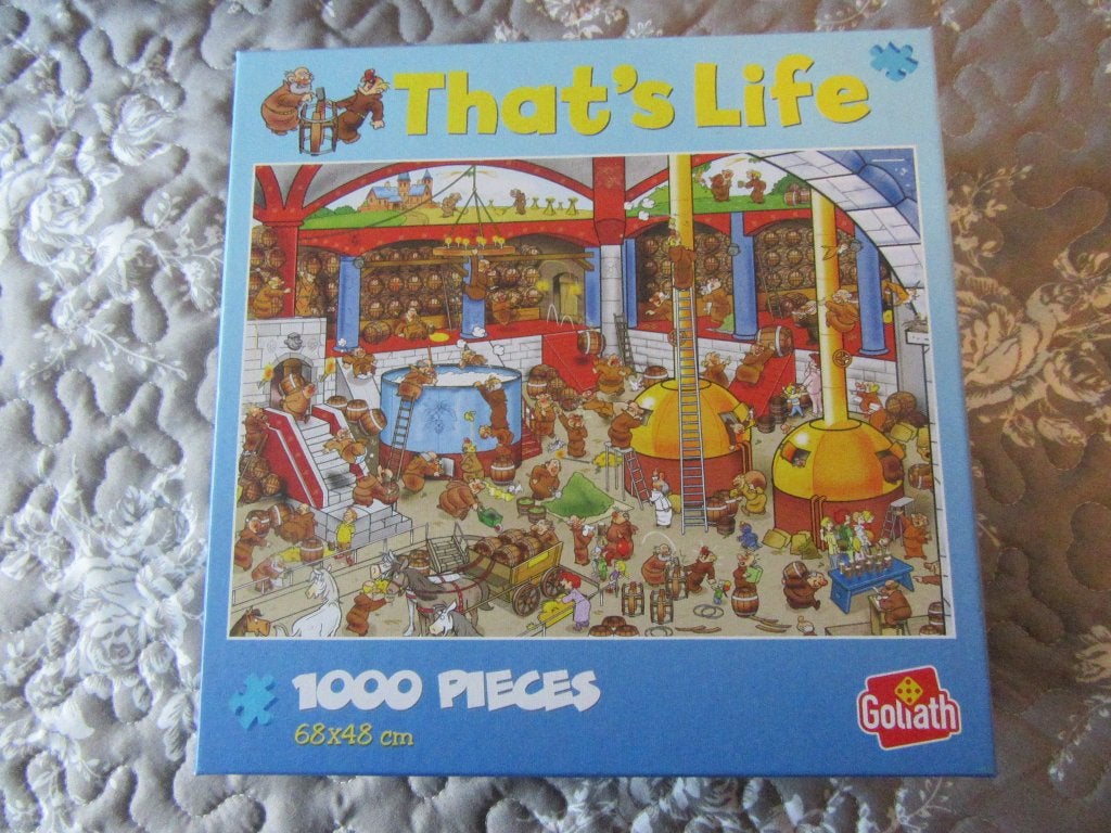 That,s life puzzle, Ophalen of Verzenden, 500 t/m 1500 stukjes, Zo goed als nieuw, Legpuzzel