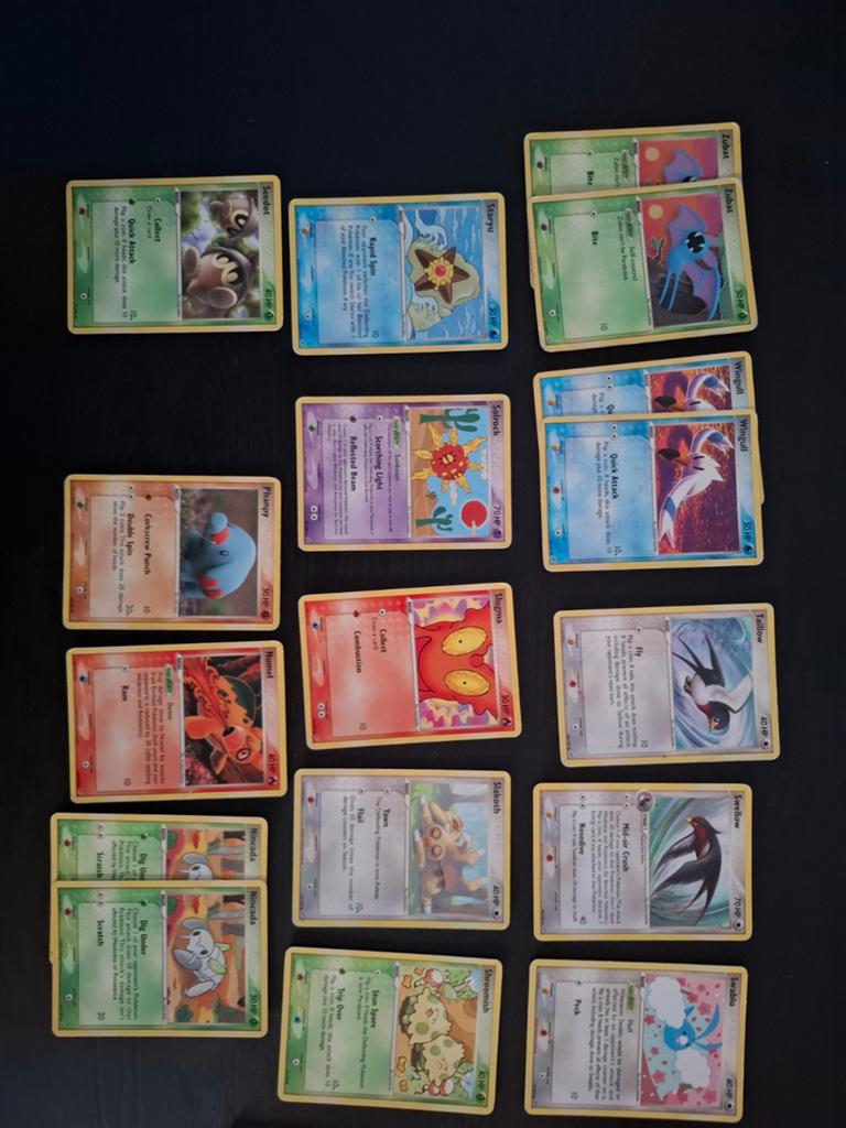 Pokémon Kaarten Set - Ex Deoxys, Verzenden, Gebruikt, Meerdere kaarten