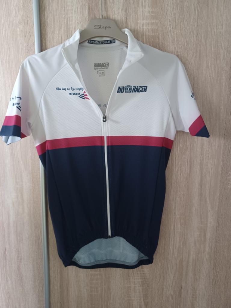 Bioracer Wielershirt BrabantZorg Maat M dames, Ophalen of Verzenden, Zo goed als nieuw, Bioracer, Bovenkleding
