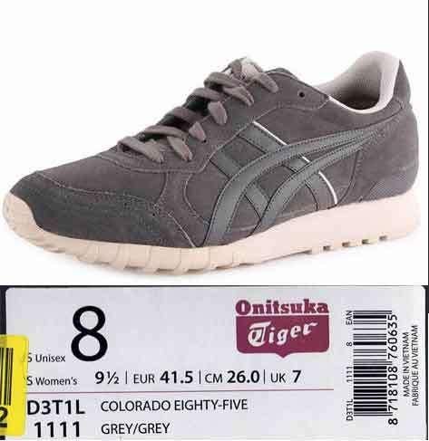 Sneakers Onitsuka Tiger Colorado 85 mt 41,5 grijs, Ophalen of Verzenden, Grijs, Asics, Sneakers of Gympen
