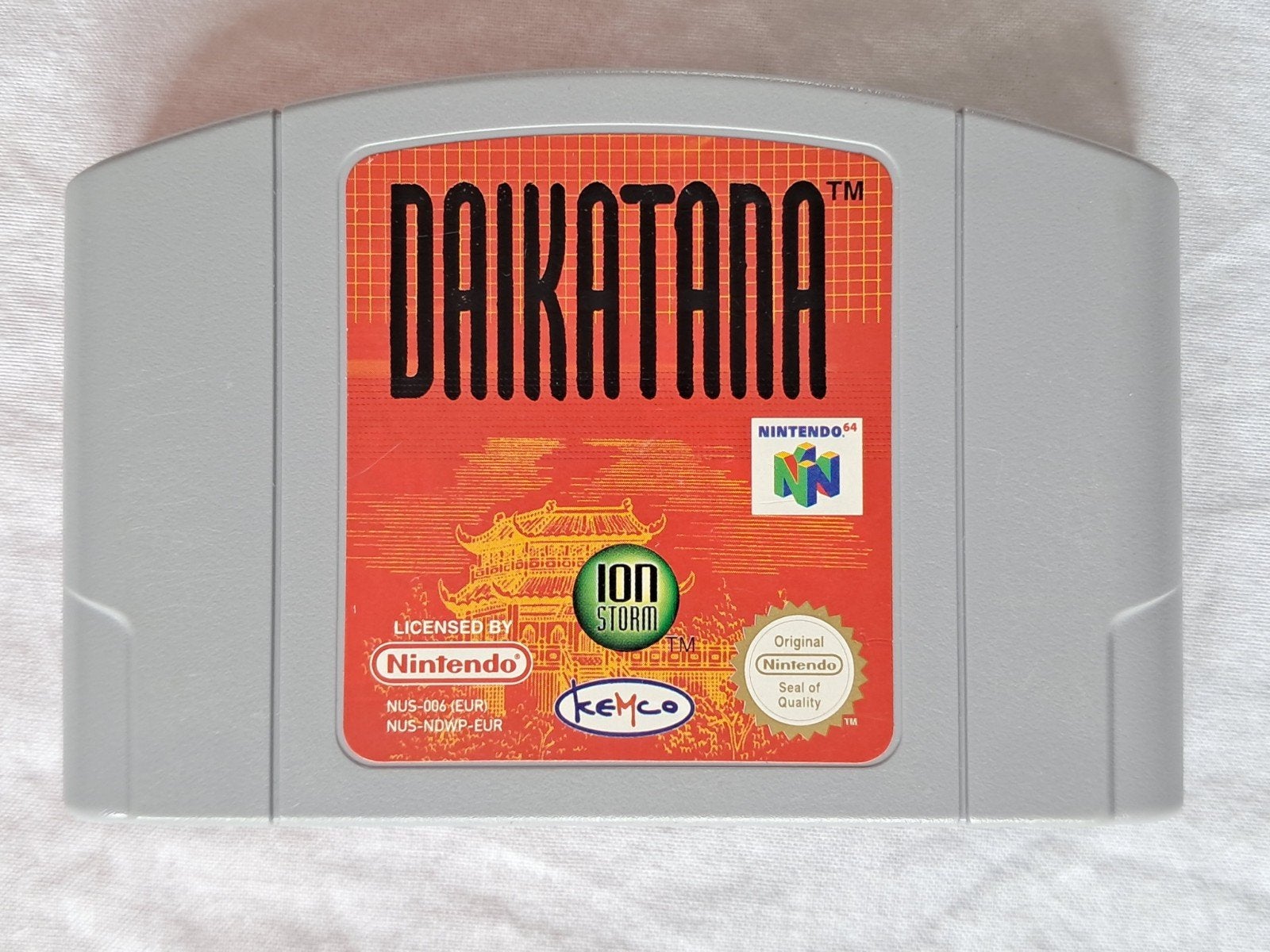 Daikatana _ Nintendo 64, Spelcomputers en Games, Games | Nintendo 64, Gebruikt, Shooter, 1 speler, Eén computer