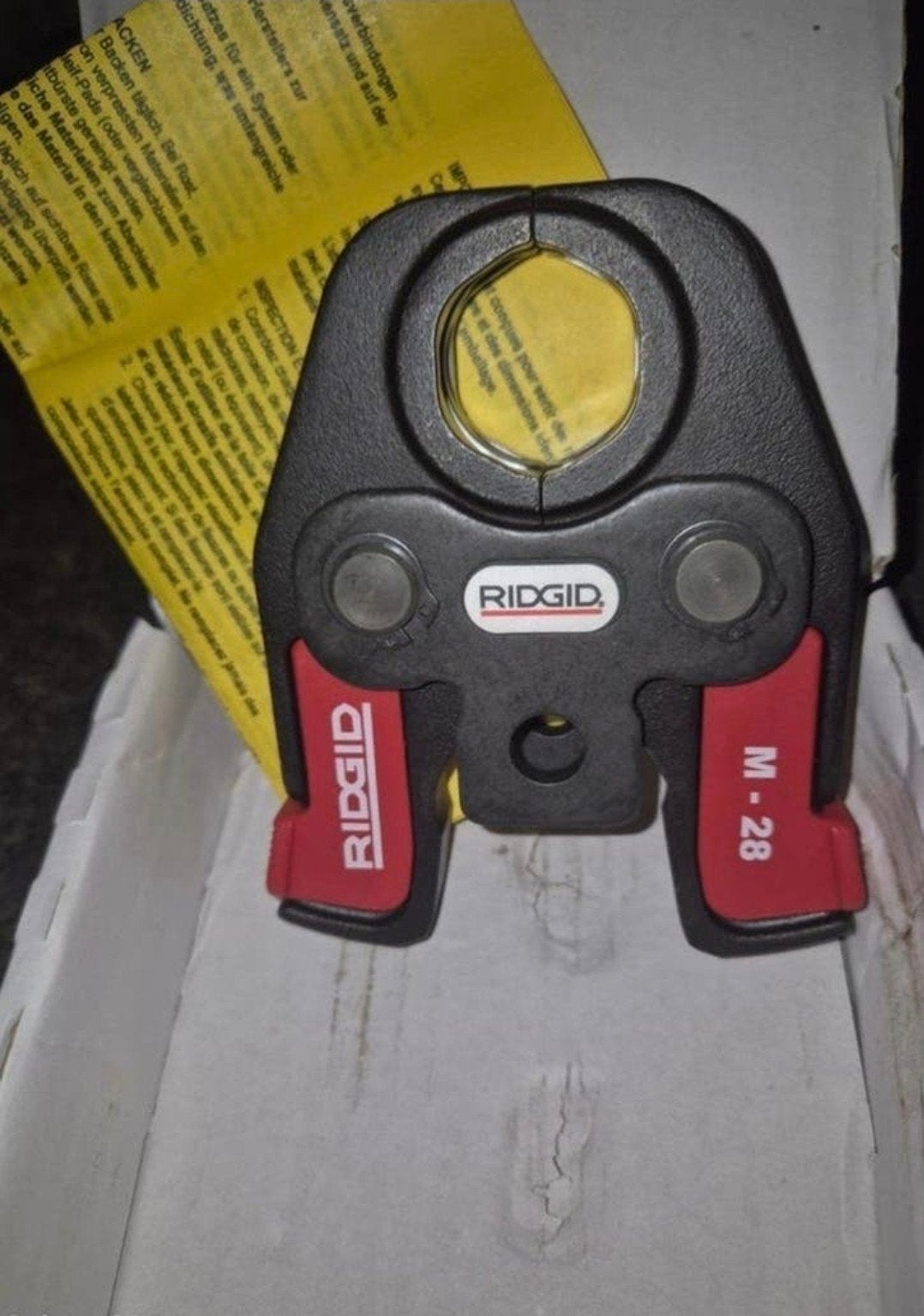Ridgid compact persbek V28 mm Nieuw, Ophalen of Verzenden, Nieuw