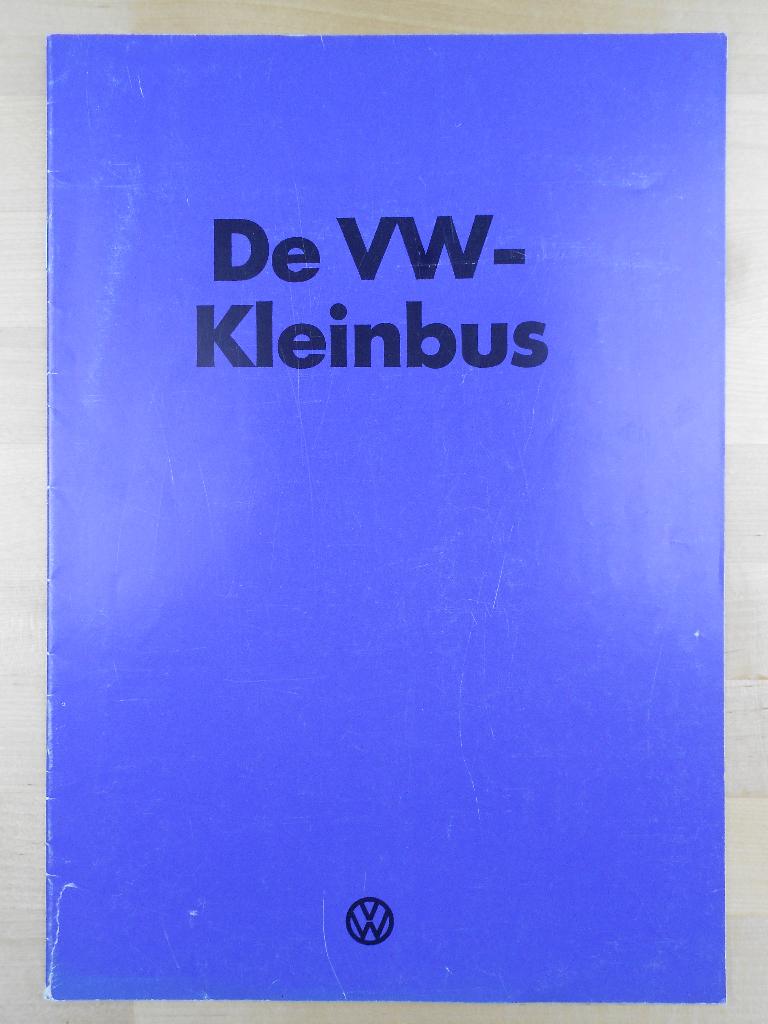 Volkswagen Kleinbus T2 Brochure 1975 Transporter VW, Volkswagen, Verzenden, Zo goed als nieuw, Volkswagen