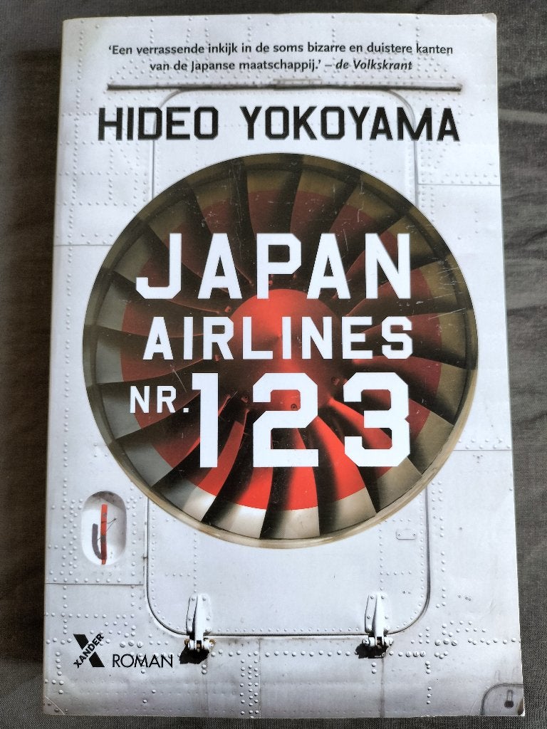 Hideo Yokoyama - Japan Airlines nr. 123, Ophalen of Verzenden, Zo goed als nieuw, Hideo Yokoyama, Wereld overig