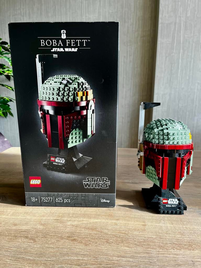 LEGO Star Wars 75277 Boba Fett Helm - Uit de handel, Star Wars, Lego, Ophalen of Verzenden, Zo goed als nieuw