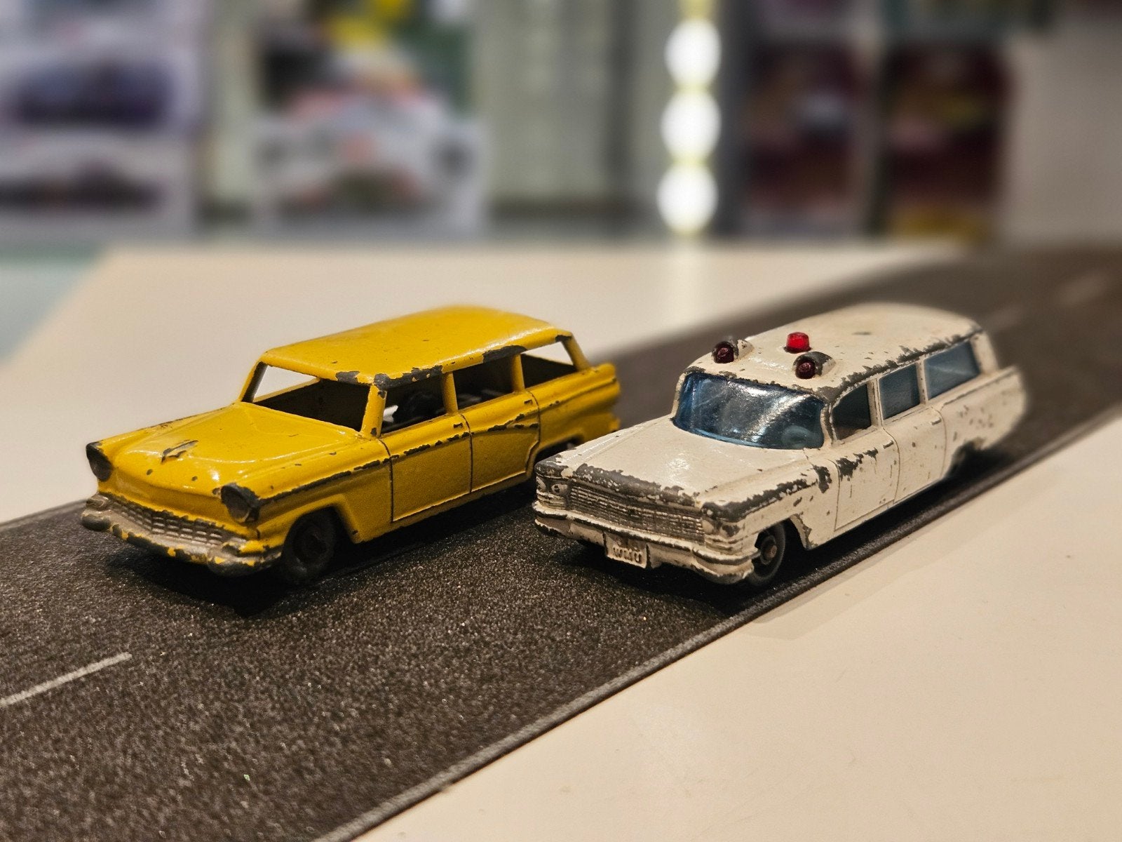 Lesney/ Matchbox vintage auto's, Ophalen of Verzenden, Gebruikt, Auto