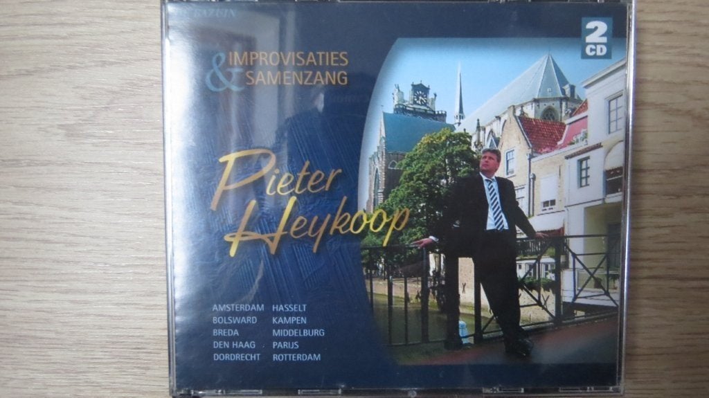 2Cd orgel Orgelimprovisaties en samenzang: Pieter Heykoop, Ophalen of Verzenden, Zo goed als nieuw, Gospel