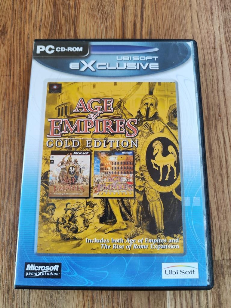 Age of Empires Gold Edition PC, Ophalen of Verzenden, Gebruikt, Strategie en Constructie, Vanaf 12 jaar