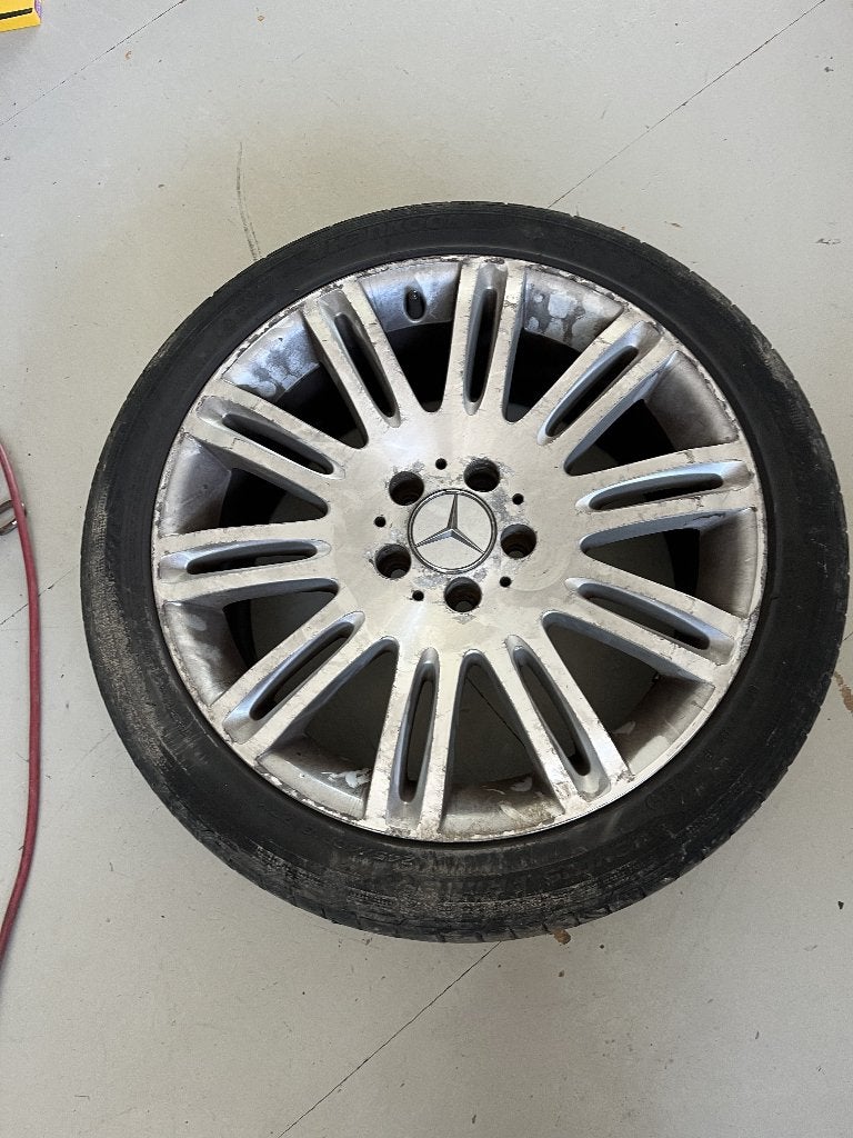 Mercedes w211 sport velgen set 4x, Ophalen, 18 inch, Gebruikt, Velg(en)