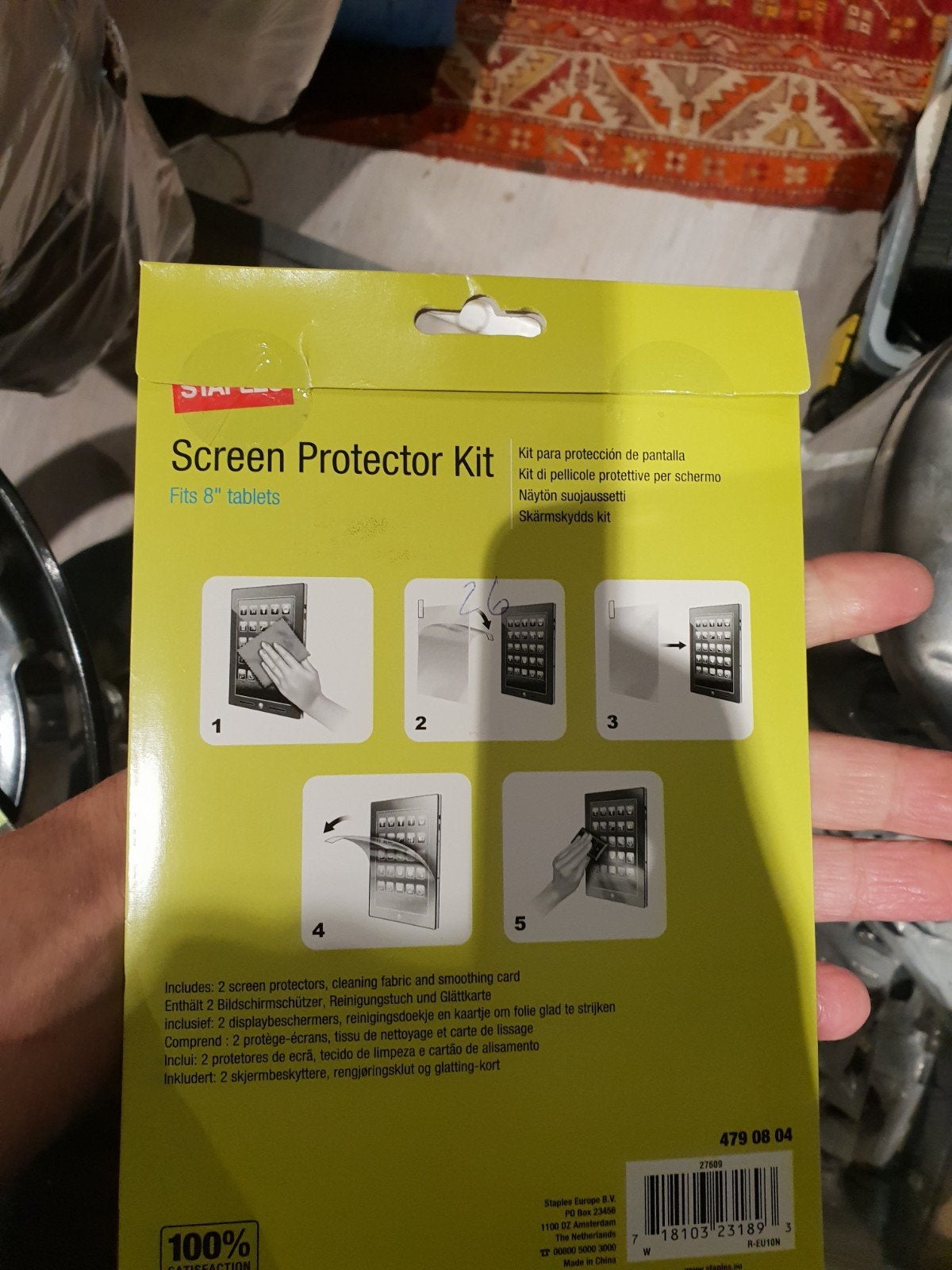 Screenprotector Kit voor 8 inch tablets, Ophalen of Verzenden, Nieuw, 8 inch