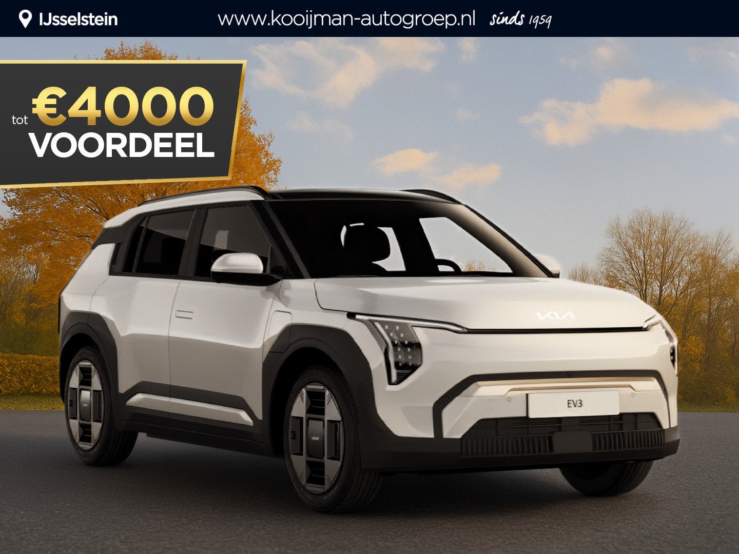 Kia EV3 Air 58.3 kWh €32.995,- RIJKLAAR! Nu €4.000,- voo