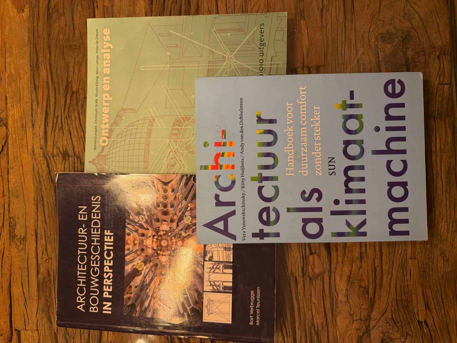 3 essentiële boeken voor HBO Bouwkunde studenten, Boeken, Ophalen of Verzenden, Zo goed als nieuw, HBO