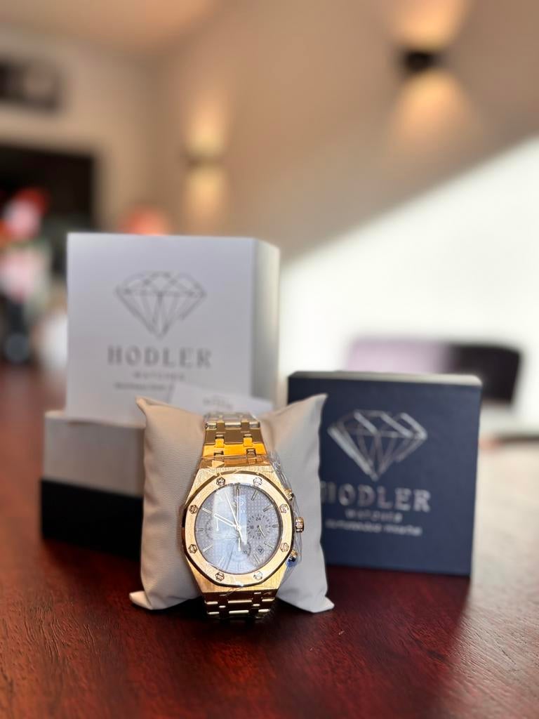 Hodler Neuchâtel 45mm Herenhorloge – Nieuw (Nooit Gebruikt), Ophalen of Verzenden, Nieuw, Staal, Overige merken