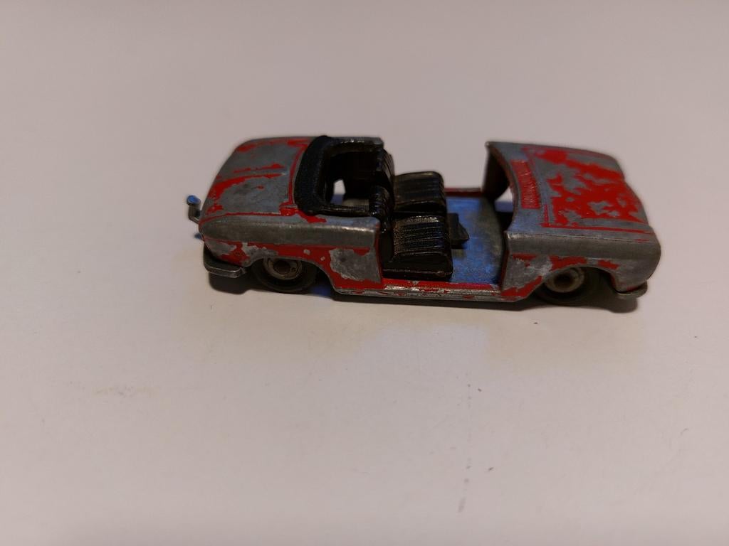 Majorette Peugeot 204 C no230 cabriolet opknapper onderdelen, Ophalen of Verzenden, Gebruikt, Auto, Overige merken
