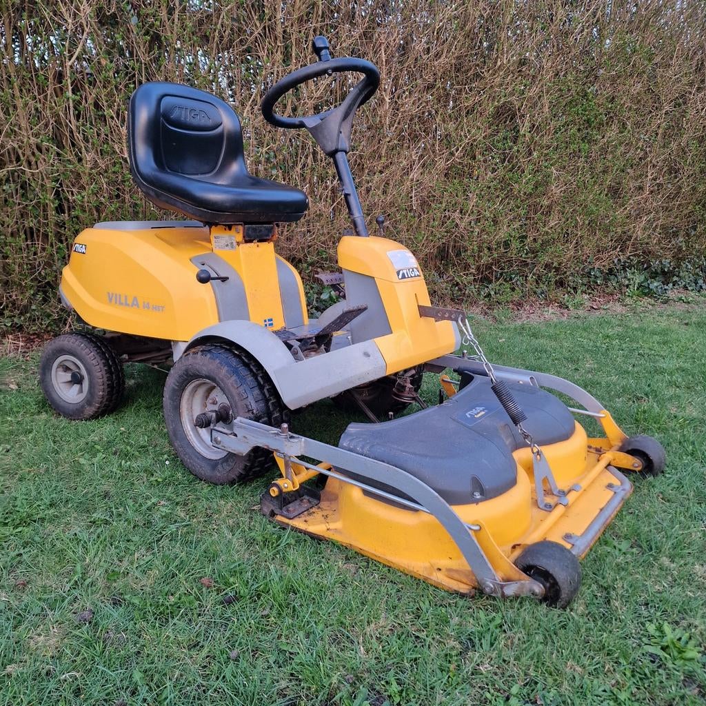 Diverse Stiga Castelgarden Husqvarna frontmaaiers v.a €895,, Tuin en Terras, Grasmaaiers, Ophalen, Gebruikt