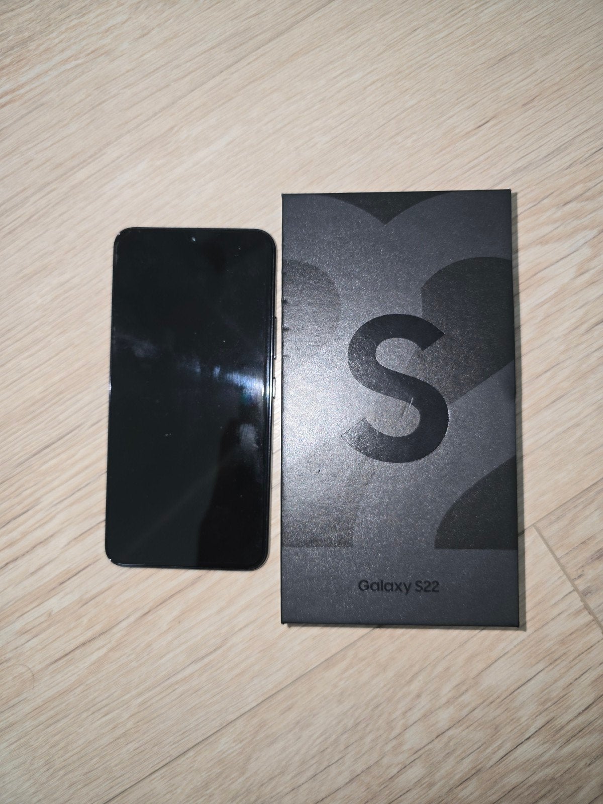 Samsung galaxy S22, Ophalen, Zwart, Touchscreen, Zo goed als nieuw