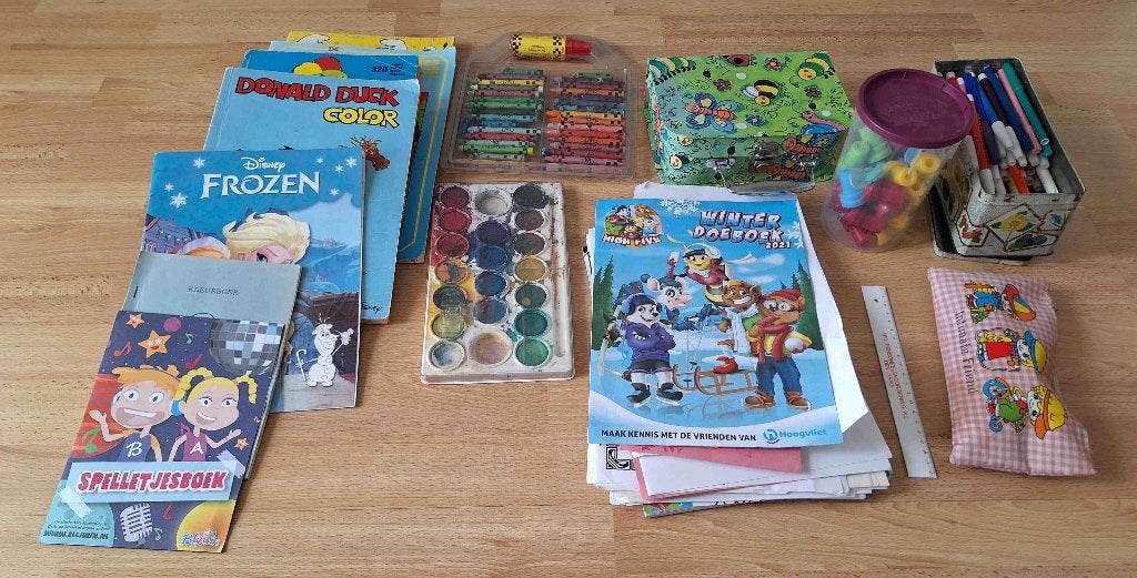 Teken- en kleurspullen, Ophalen of Verzenden, Gebruikt, Overige typen