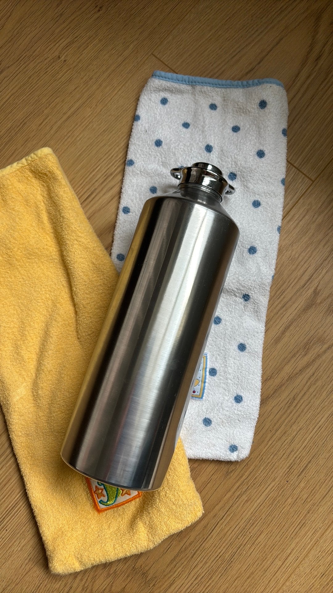 HEMA kruik voor baby met twee hoezen, Ophalen, Gebruikt