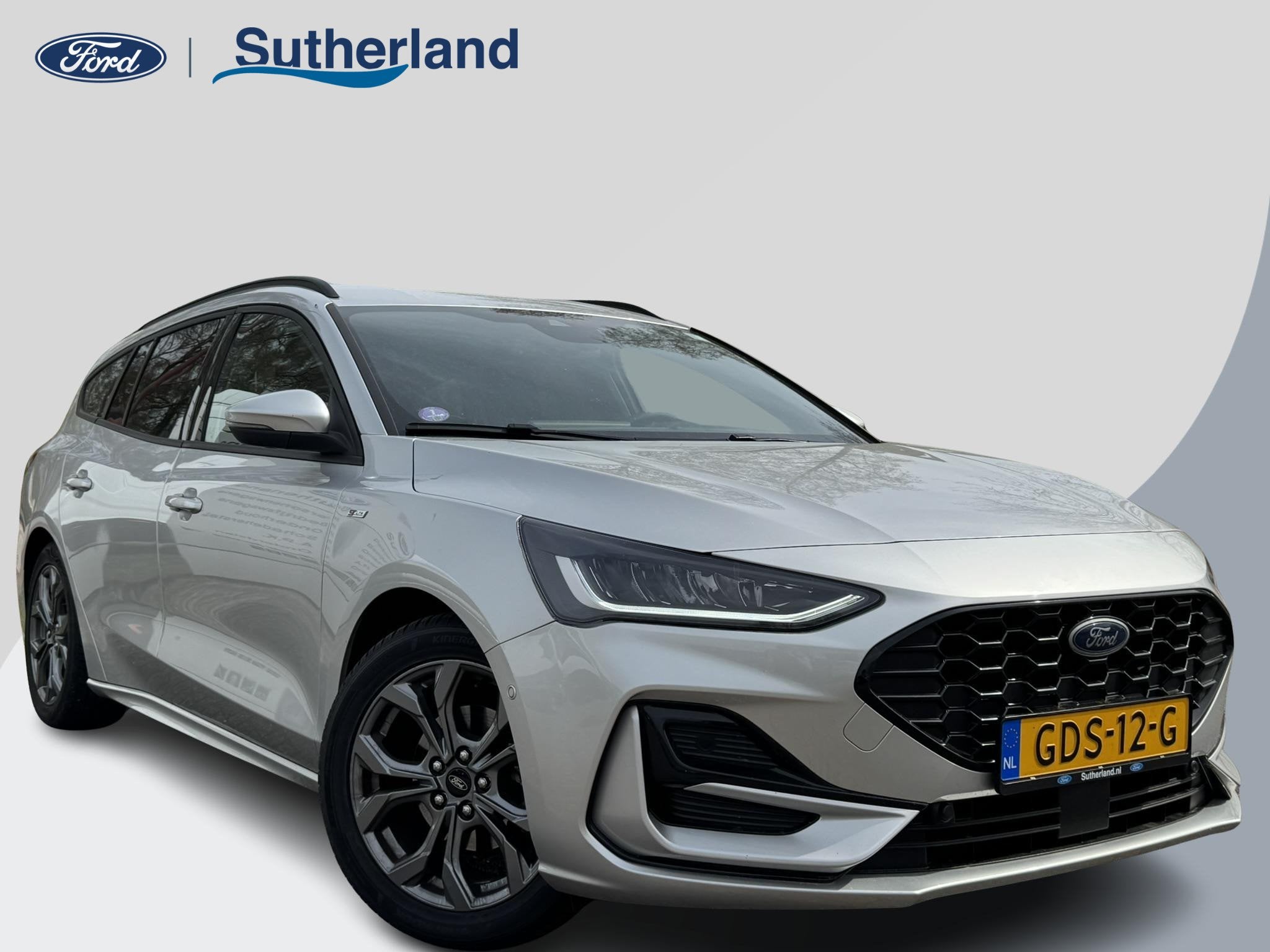 Ford Focus Wagon 1.0 EcoBoost Hybrid ST Line |SCI|125pk | Wi, Dealer onderhouden, Gebruikt, Euro 6, Origineel Nederlands