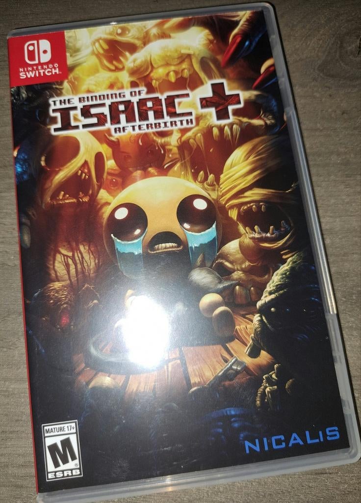 The binding of isaac afterbirth + nintendo switch z.g.a.n., Avontuur en Actie, 1 speler, Ophalen of Verzenden, Zo goed als nieuw
