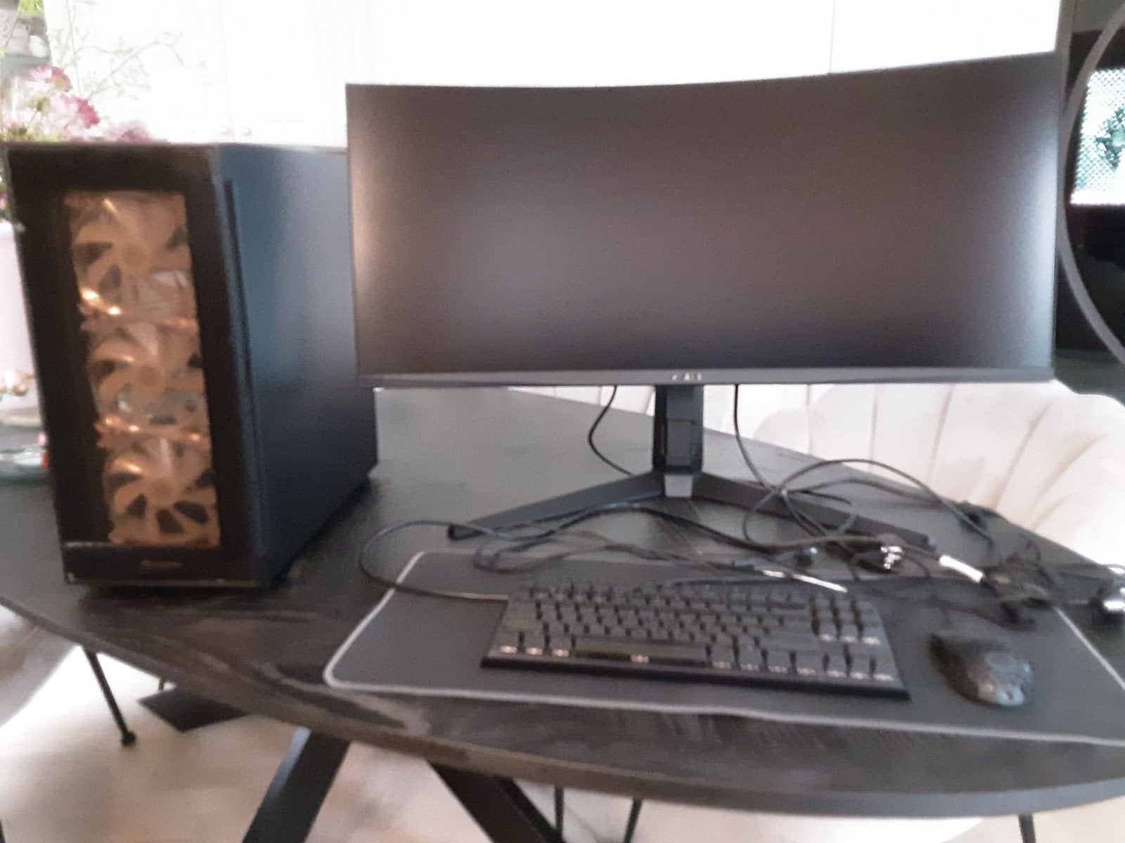 Complete Game PC als nieuw - Direct klaar voor gebruik!, Computers en Software, Desktop Pc's, Ophalen, Zo goed als nieuw, Met monitor