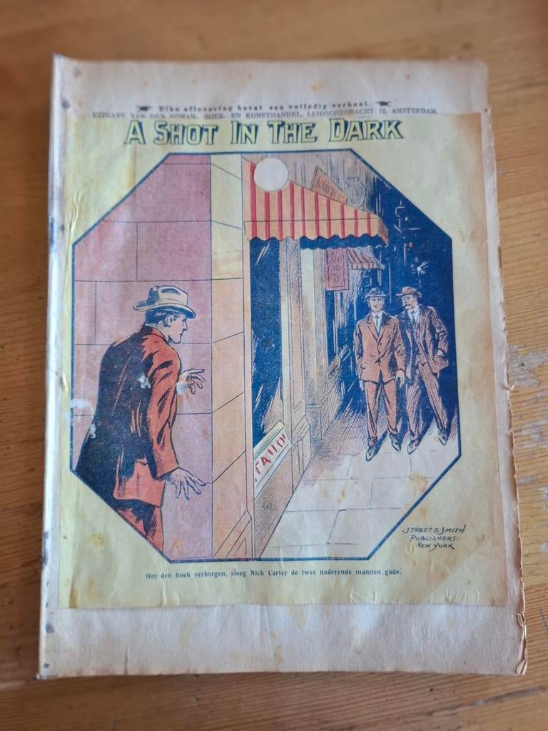 4 Pulp Verhalen uit 1934 - Zeldzame Collectie, Ophalen of Verzenden