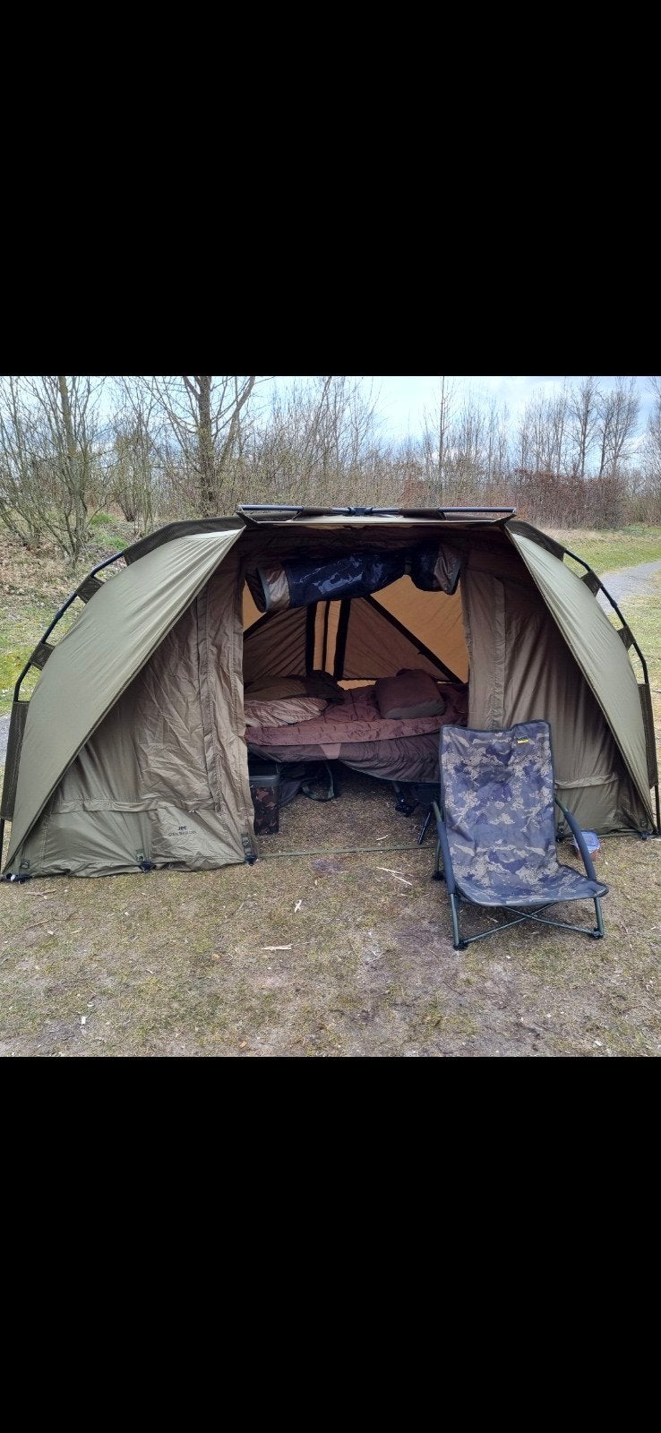 JRC Stealth Bloxx Bivvy met grondzeil, Ophalen of Verzenden, Gebruikt, Overige typen