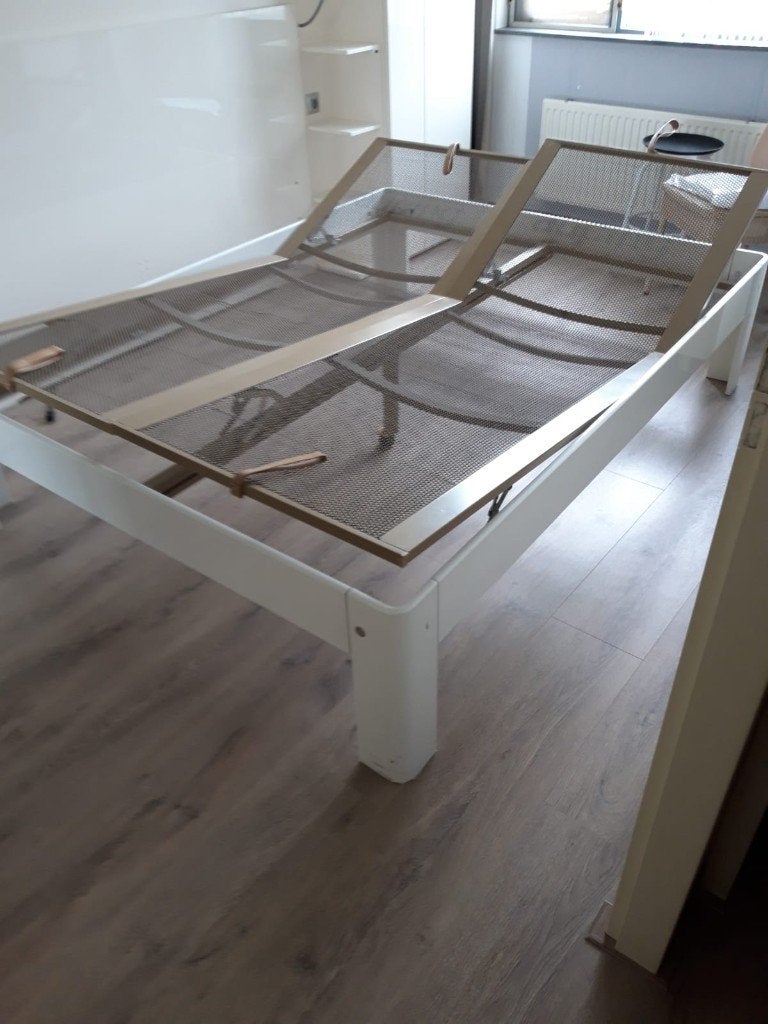 Auping Auronde bed 1.60 x 210 x 48 hoog, Huis en Inrichting, Slaapkamer | Bedden, Ophalen, Tweepersoons, Auping Auronde, 160 cm