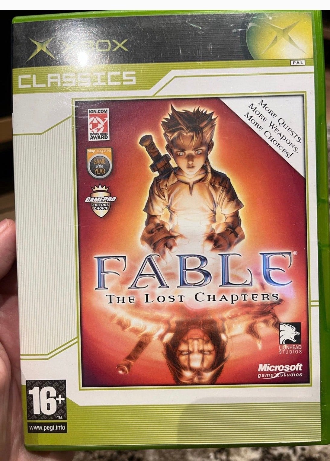 Fable: The Lost Chapters - Xbox Classics (PAL), 1 speler, Ophalen of Verzenden, Zo goed als nieuw, Role Playing Game (Rpg)