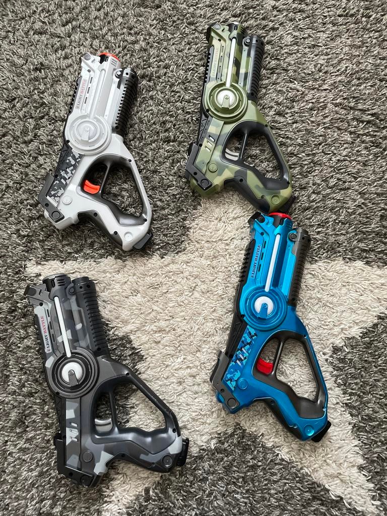 Lasergame set - 4 stuks, Ophalen of Verzenden, Gebruikt