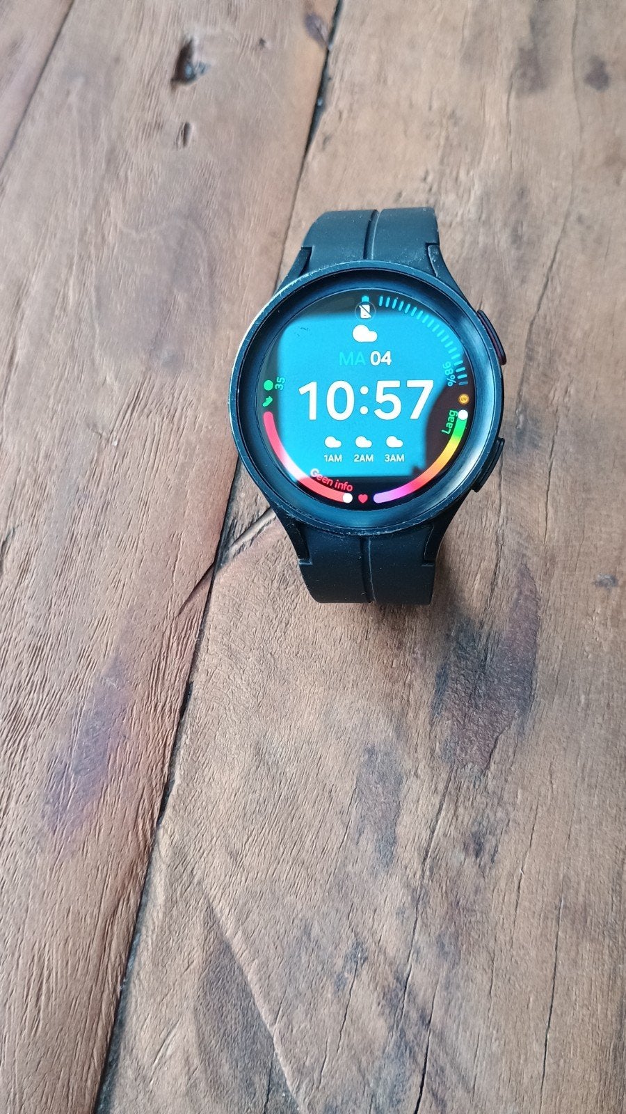 Samsung smartwatch Galaxy 5 pro, Zwart, Ophalen of Verzenden, Zo goed als nieuw, Waterdicht