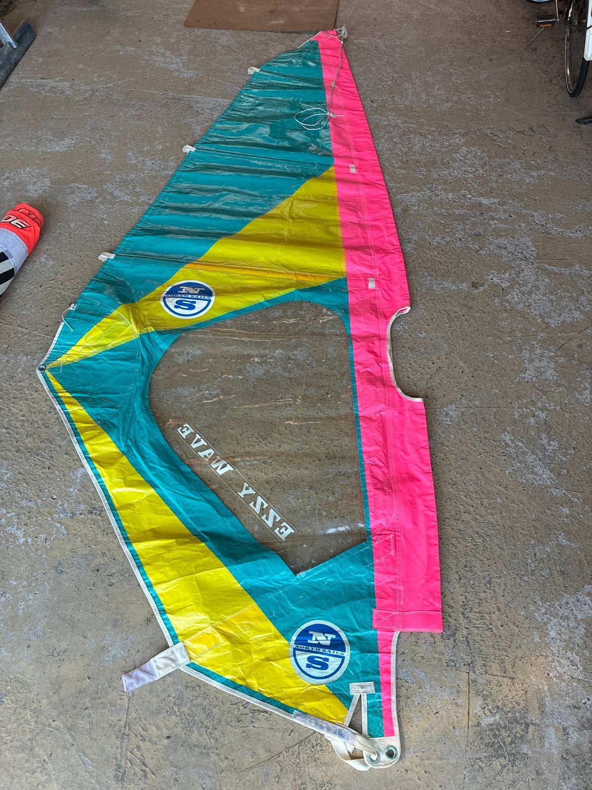 North Sails David Ezzy Design Ezzy Wave 3.0 m" windsurfzeil, Watersport en Boten, Ophalen of Verzenden, Gebruikt, North Sails
