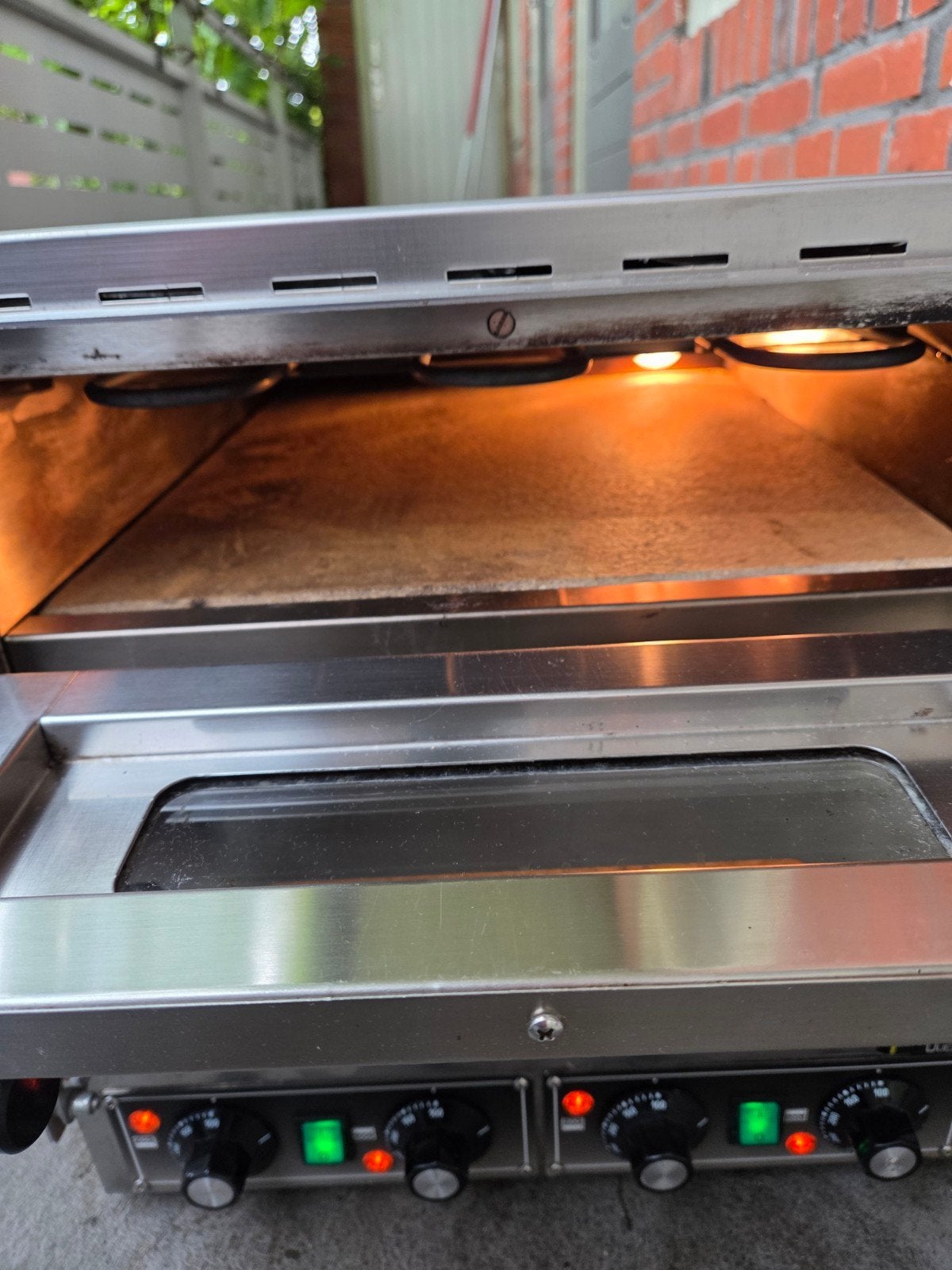 Professionele pizzaoven - Techno Ovens R234, Tuin en Terras, Pizzaovens, Ophalen, Gebruikt, Techno Ovens