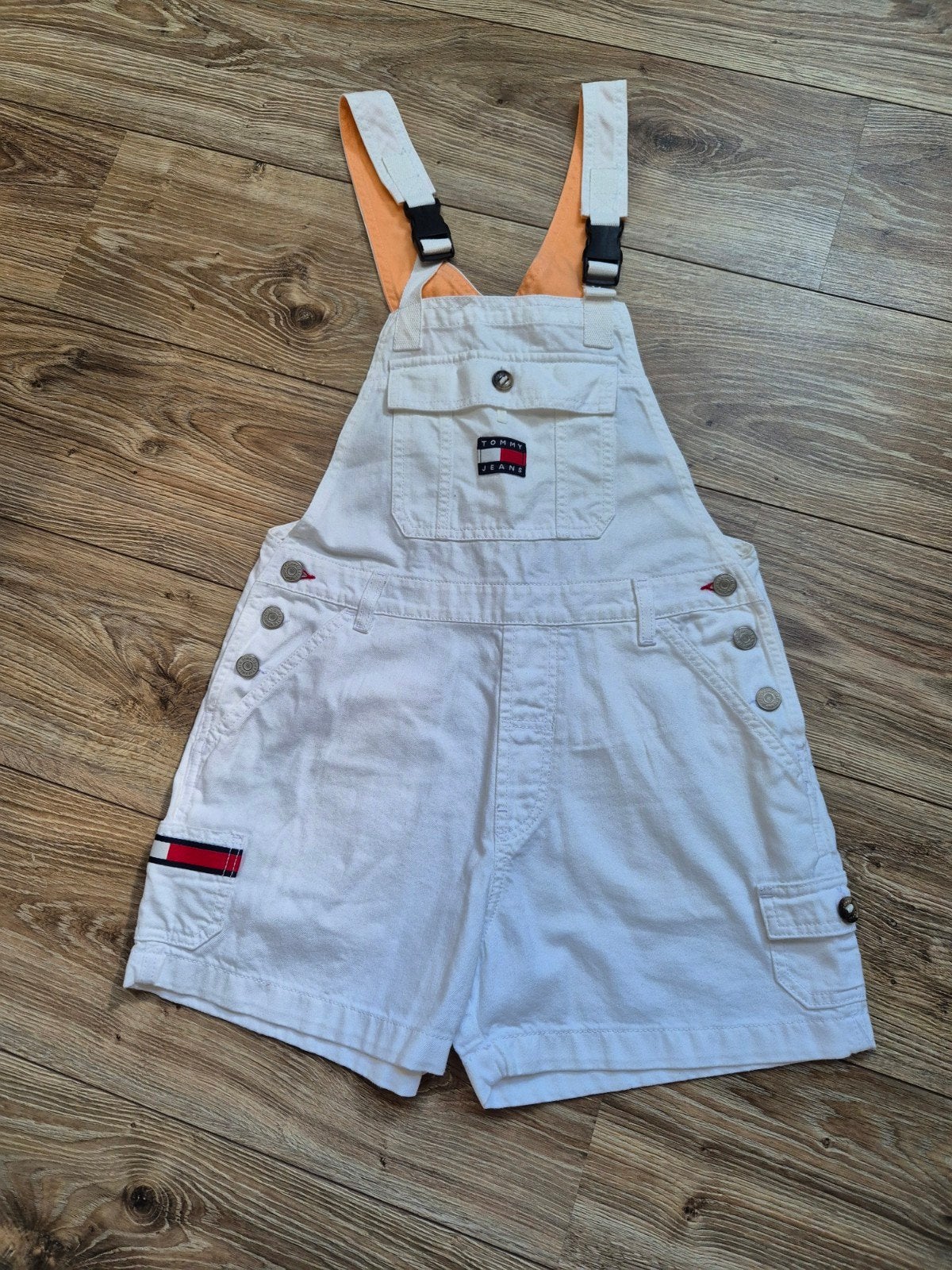 Tuinbroek Tommy Hilfiger maat XS nieuw, Kort, Wit, Nieuw, Ophalen of Verzenden