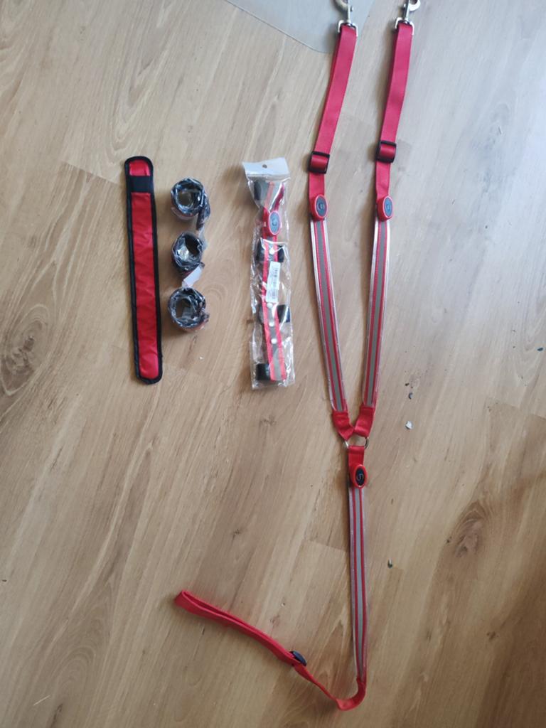 Reflectieset Rood Full, Dieren en Toebehoren, Ophalen of Verzenden, Zo goed als nieuw, Overige soorten