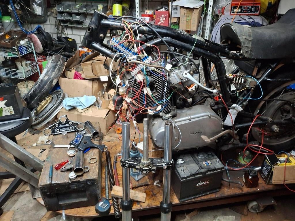 Laverda SF 2, Ophalen, Gereviseerd